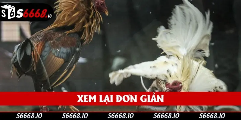 Hội viên có thể xem lại một cách dễ dàng nhất